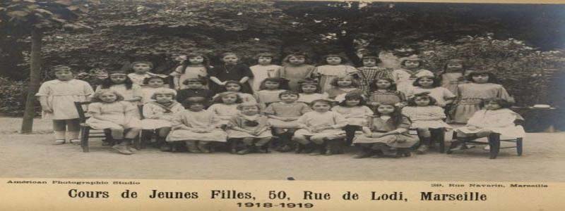 Cours de jeunes filles 1918-1919