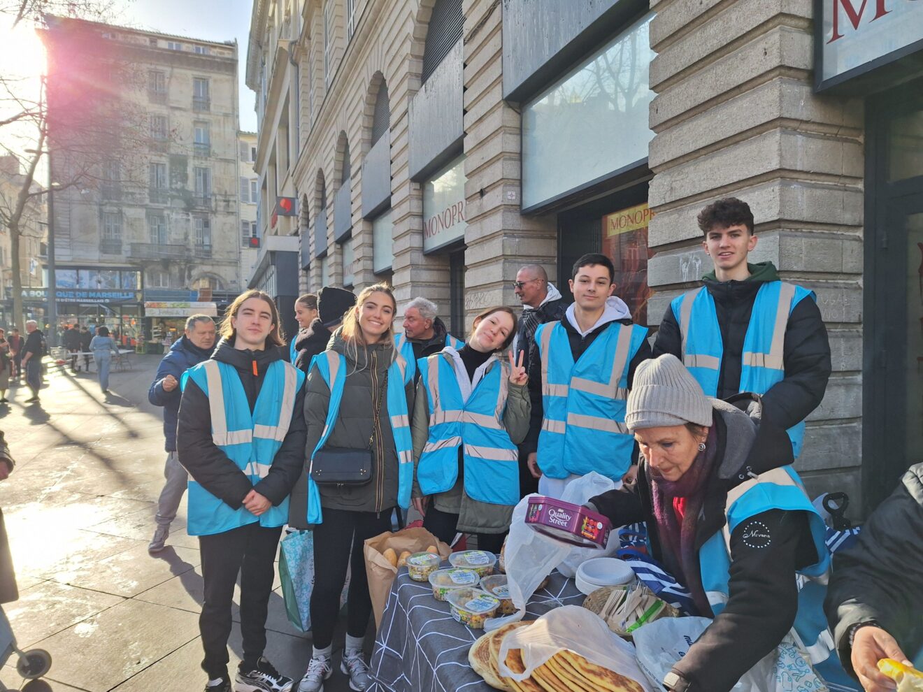 Maraudes avec l'association OSGD Marseille