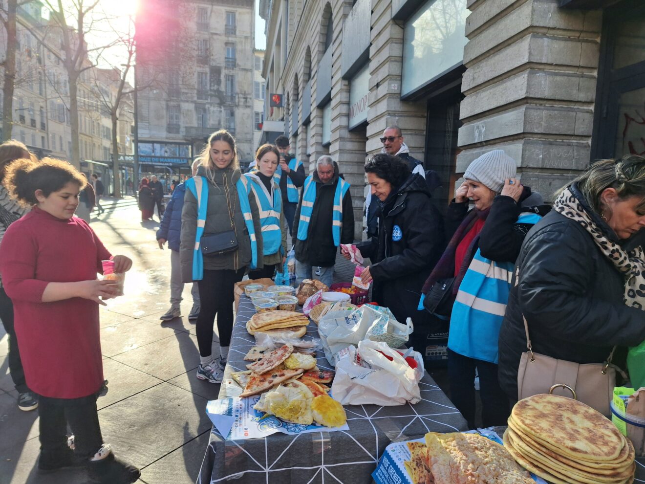 Maraudes avec l'association OSGD Marseille